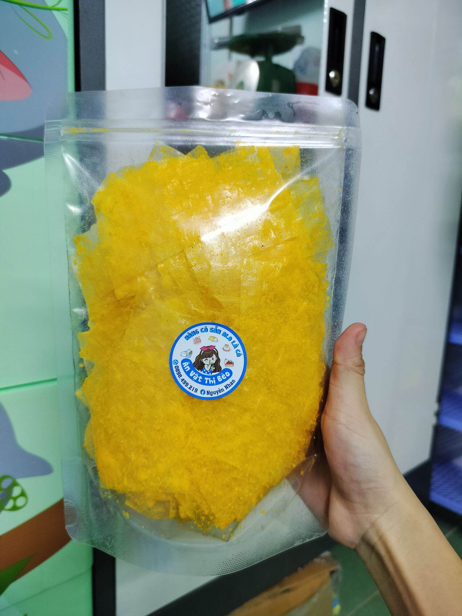 bánh tráng phô mai sữa - 500gr