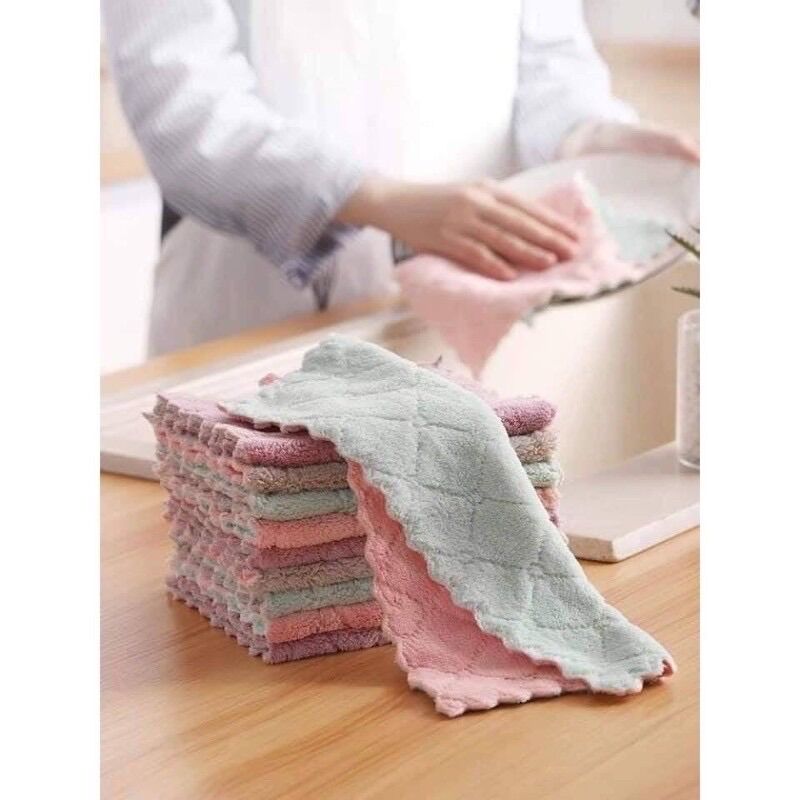 Set 10 khăn lau bếp đa năng
