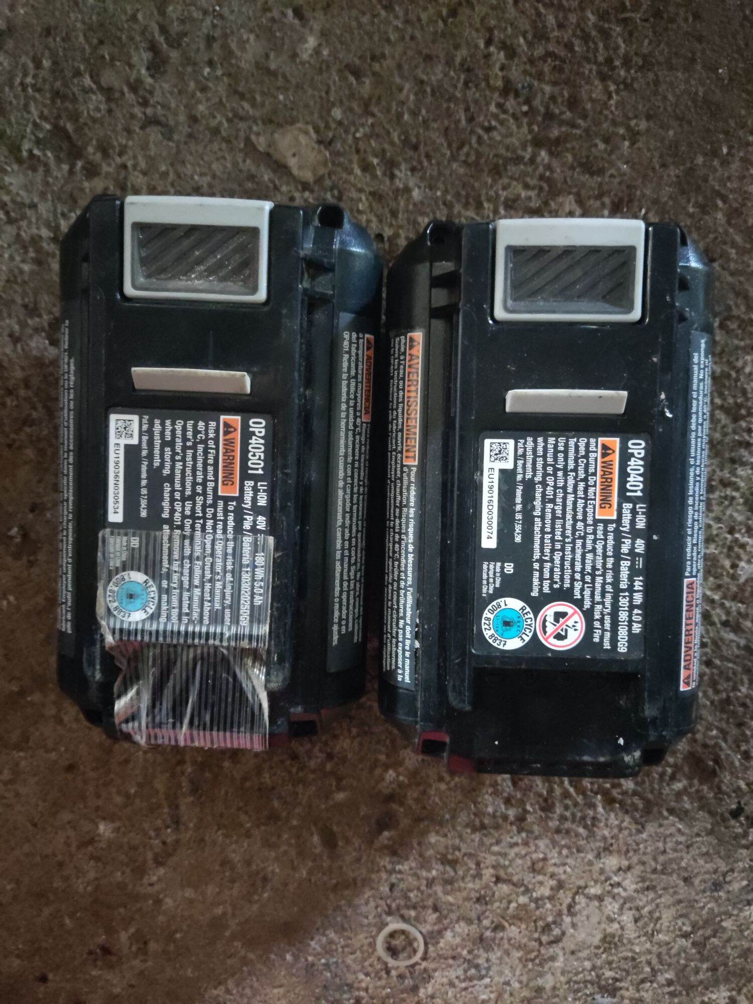 Combo 2 cái vỏ pin ryobi 36-40v ,sản phẩm bao gồm 2 cái vỏ pin 36v ,20cell
