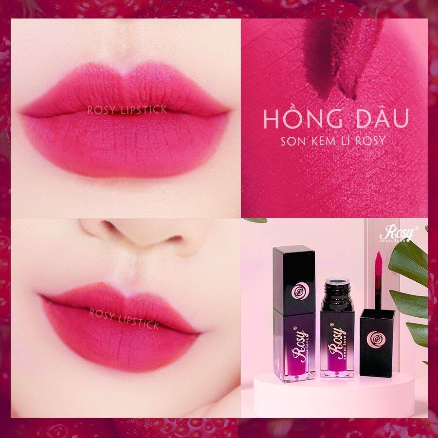 [chính hãng]son kem lì Rosy an toàn mẹ bầu
