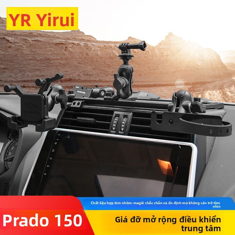 YIRUICHEPIN | Multi-Function Dashboard Mount for Prado LC150 Giá 3,925,000 Đồng*Miễn phí vận chuyển