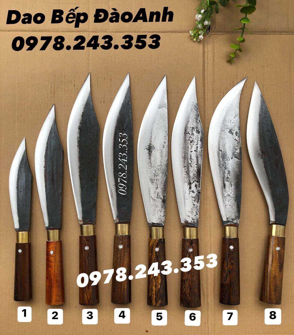 Dao chặt cây củi - chặt gà vịt