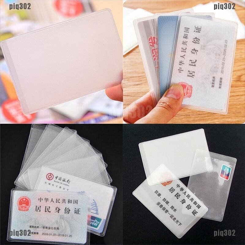 Combo 4 Túi nhựa đựng CARD VISIT ATM, CMND (4 cái)
