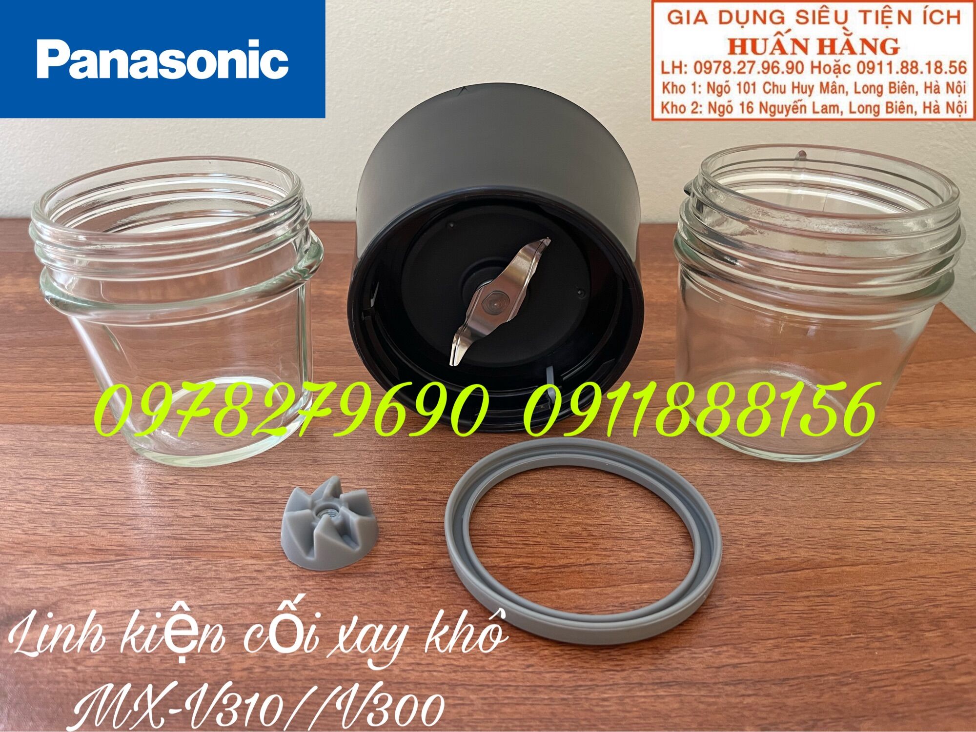 (LINH KIỆN CHÍNH HÃNG PANASONIC) Phụ kiện cối xay khô máy xay Panasonic MX-V310KRA MX-V300KRA
