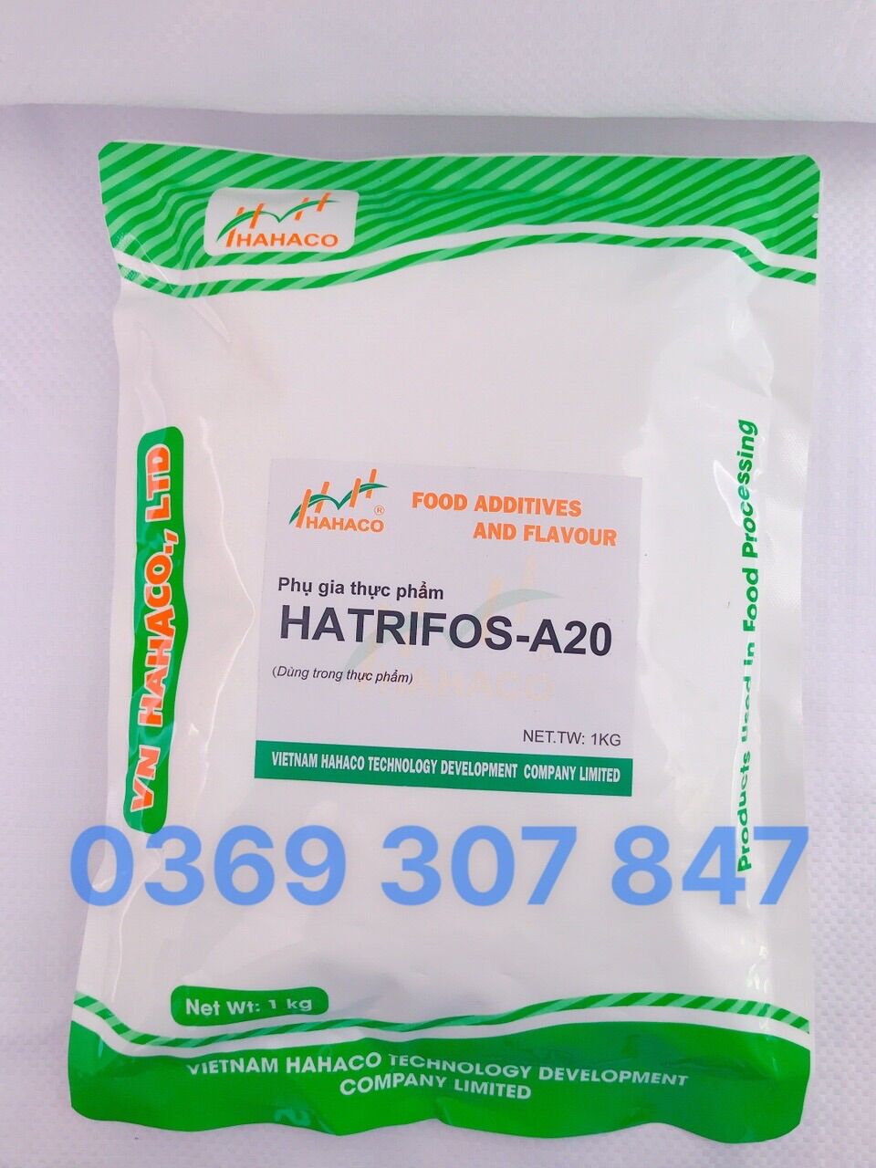 A20 - Phụ gia giò chả, giò lụa, chả lụa, xúc xích, chả cá, nem chua - Tạo giòn dai kết dính thịt tha