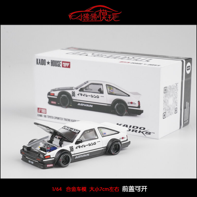 Mini GT 1:64 KAIDO House Toyota AE86 Sprinter Trueno Car Model Collectible Version in Stock for 14+ Years Old Giá 912,000 Đồng*Miễn phí vận chuyển