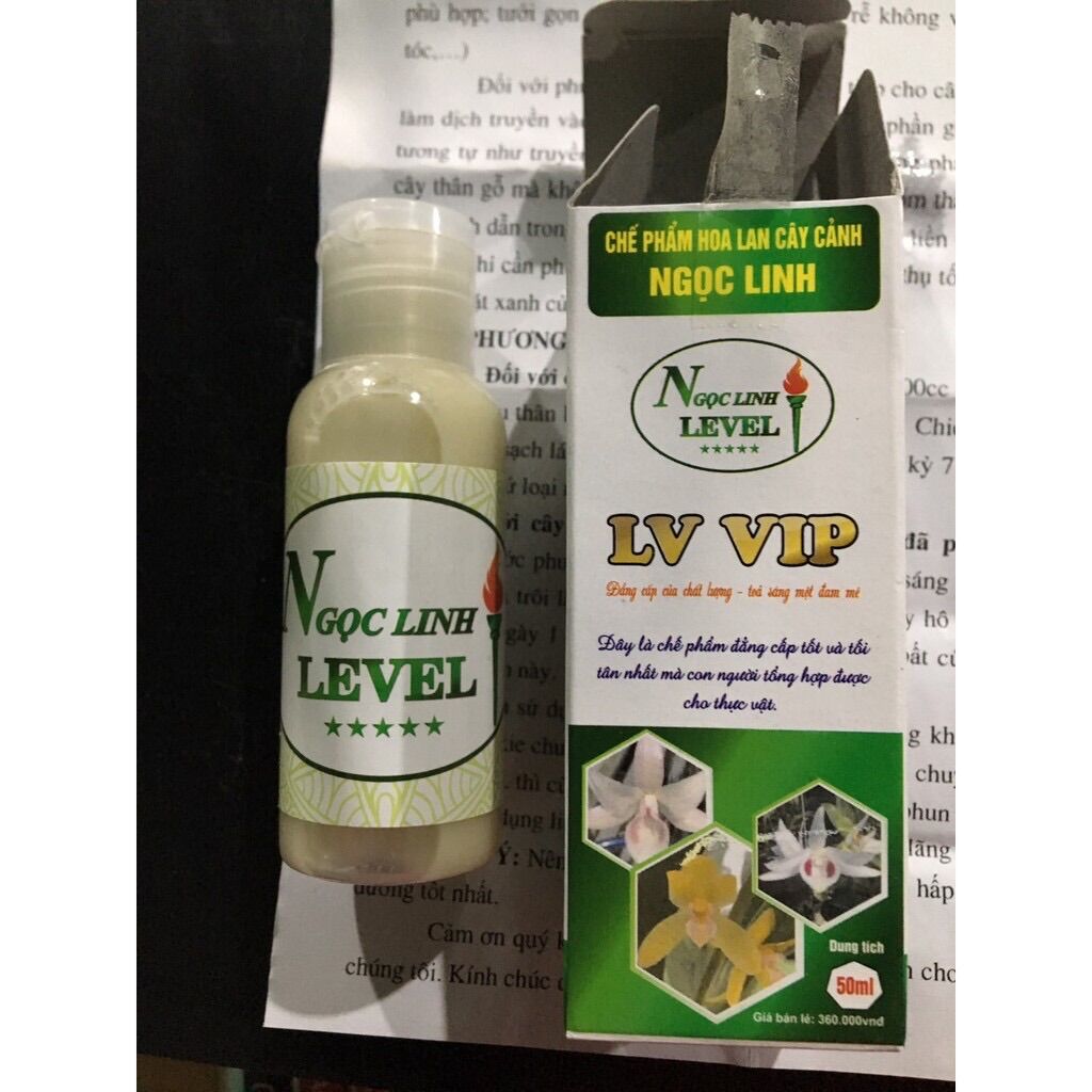 Siêu dinh dưỡng hoa lan cây cảnh lv vip | chế phẩm ngọc linh 50ml