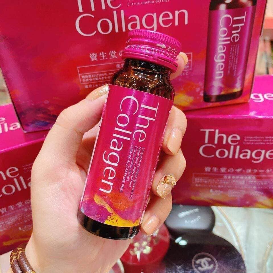 [HCM]♥️ [HSD 01/2025] Một Thùng 3 Hộp x 10 lọ Nước uống The Collagen Shiseido Nhật Bản —Tăng cường tươi trẻ khỏe người đẹp da??♥️