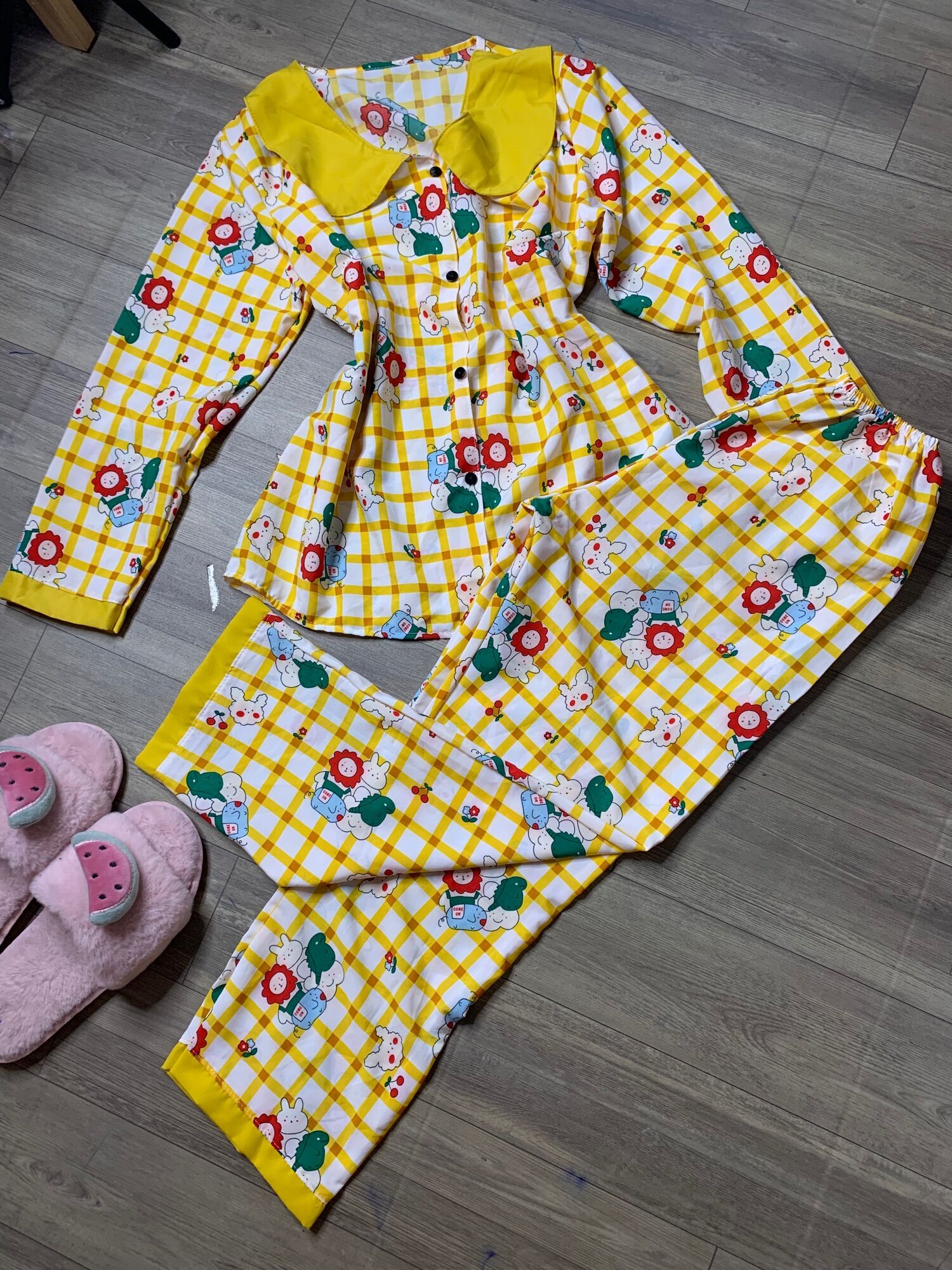 [HCM]Đồ bộ lụa Hàn tiểu thư