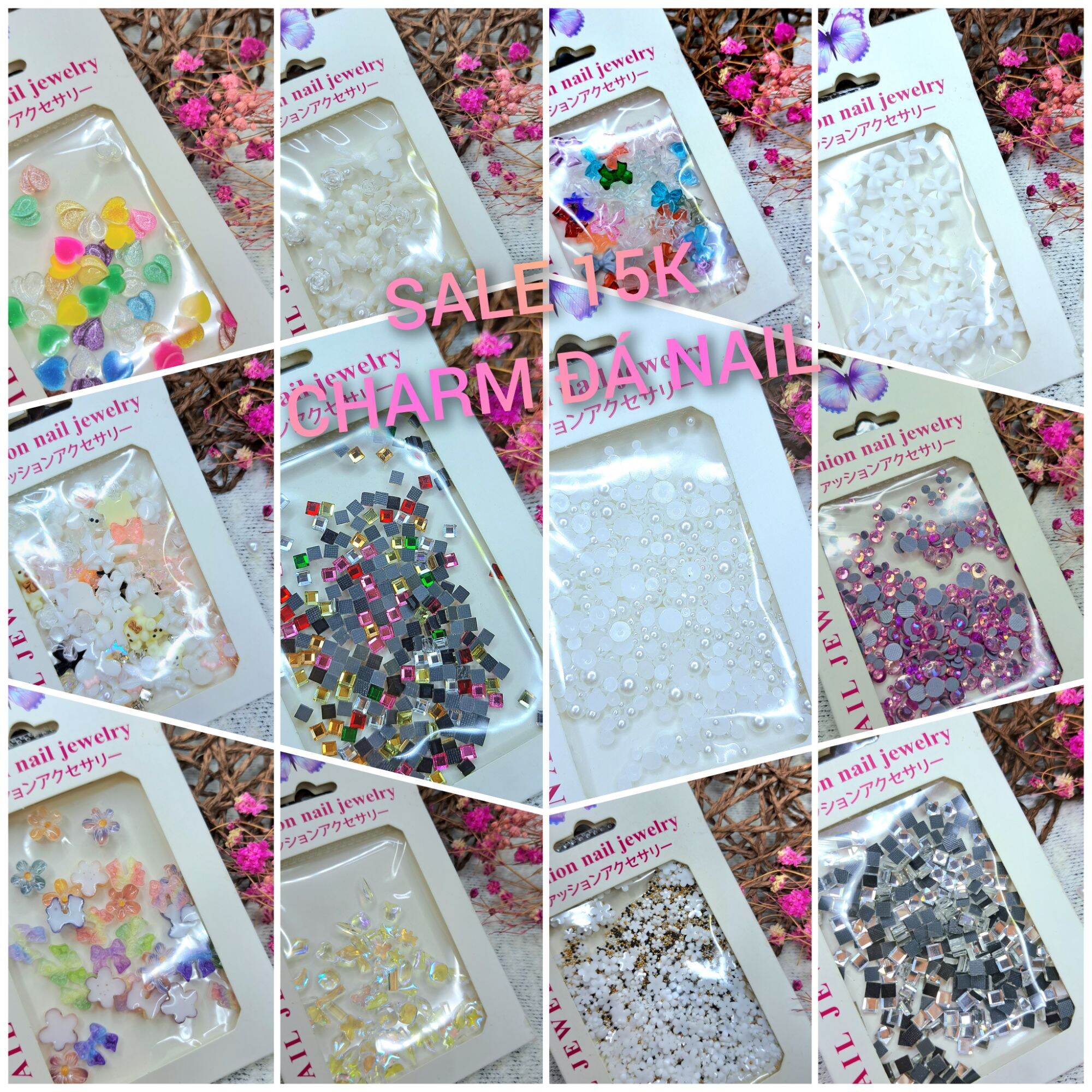 Charm nail- phụ kiện trang trí nail