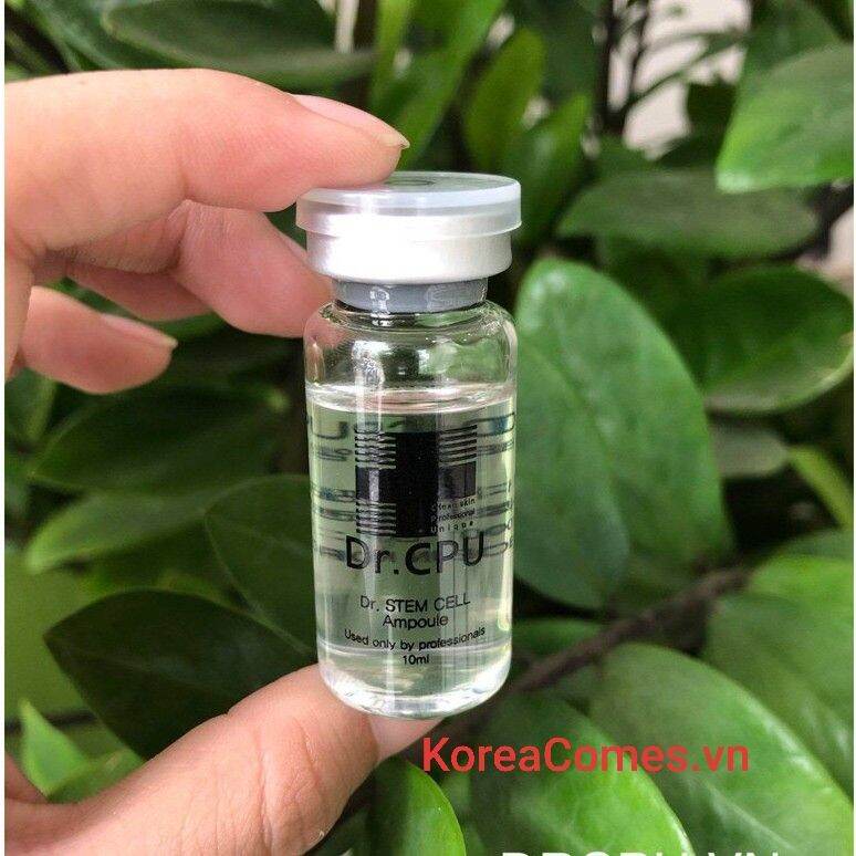 Tinh chất Tế Bào Gốc Stem Cell Ampoule chai 10ml Dr CPU dược mỹ phẩm chính hãng Hàn Quốc