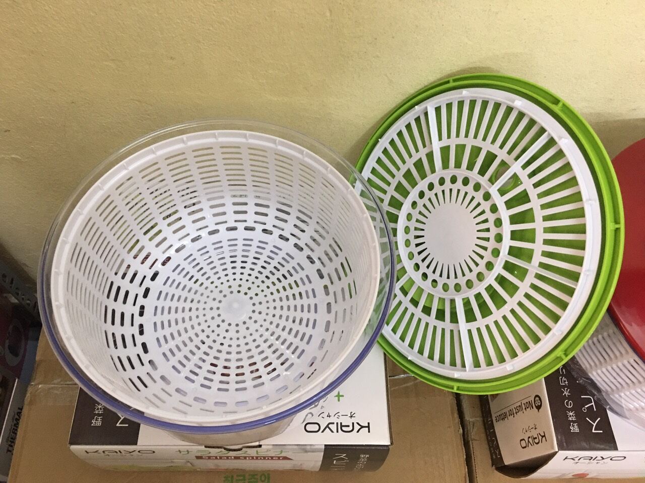 Rổ quay rau li tâm Kaiyo 5.5L