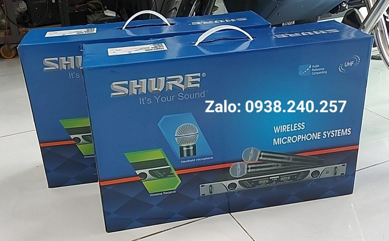 [BH 12 THÁNG]Micro karaoke không dây shure u930 hút âm tốt, chống hú - micro không dây shure - shure u-930 - SHURE U 930