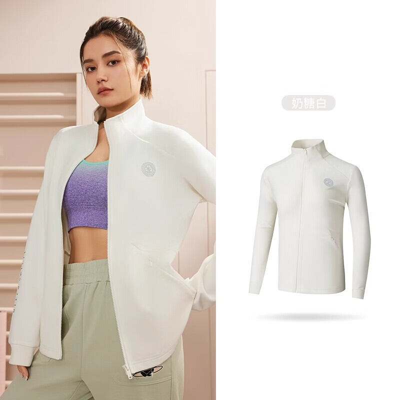 361 °   Áo Hoodie Có Khóa Kéo Dành Cho Nữ Áo Khoác Thể Thao Thông Thường Áo Chạy Bộ Hợp Thời Trang Áo Cổ Đứng Ấm Áp Hoạt Động Giải Trí Ngoài Trời
