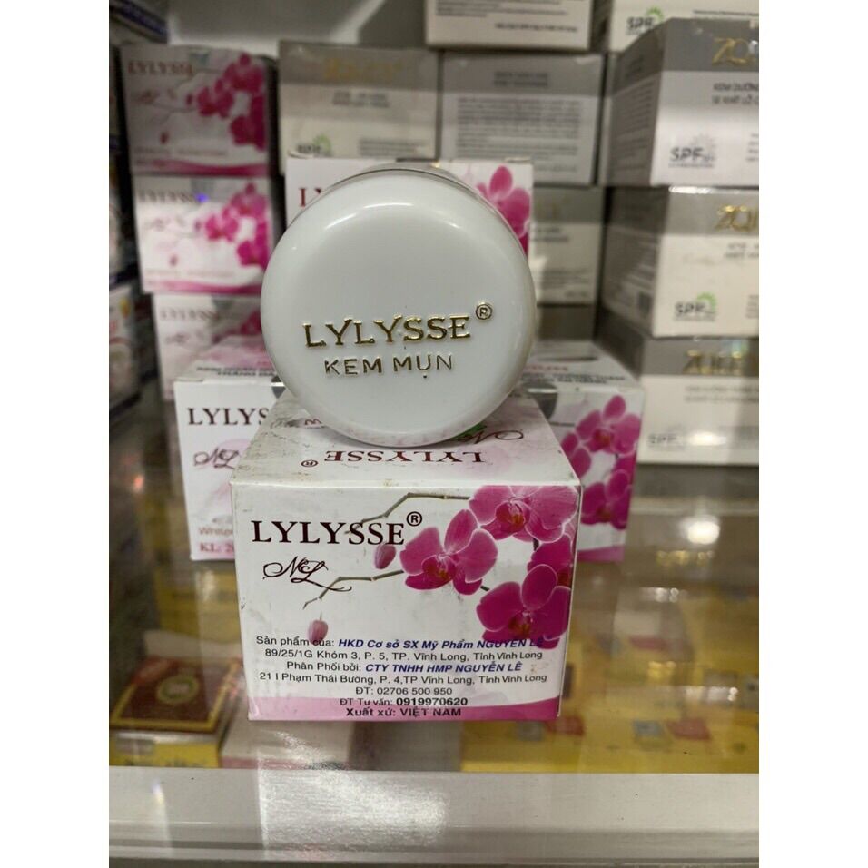 Kem mụn thâm mờ sẹo lylysse 20g