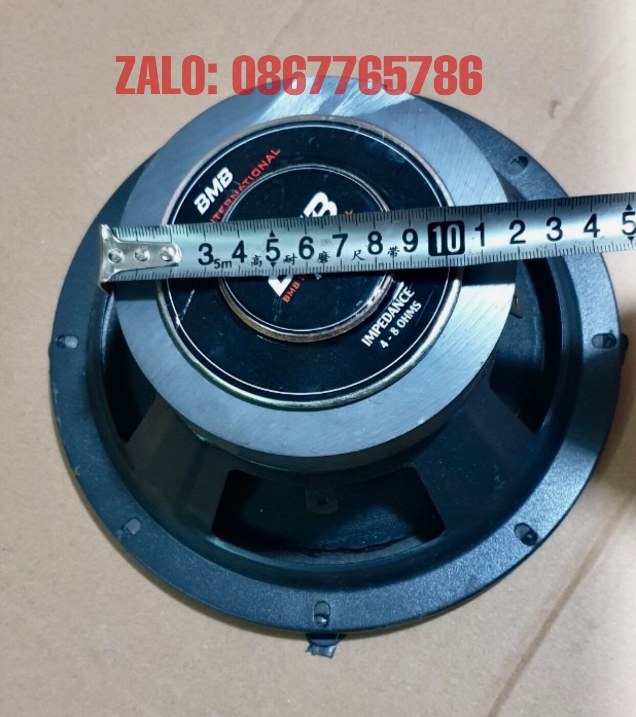 LOA BASS 20 BMB TỪ 120 COIL 38- 4LỚP (GIÁ 1 ĐÔI )