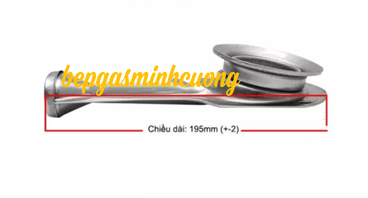 Điếu inox bếp gas dương - 2 cái ( inox 410 )