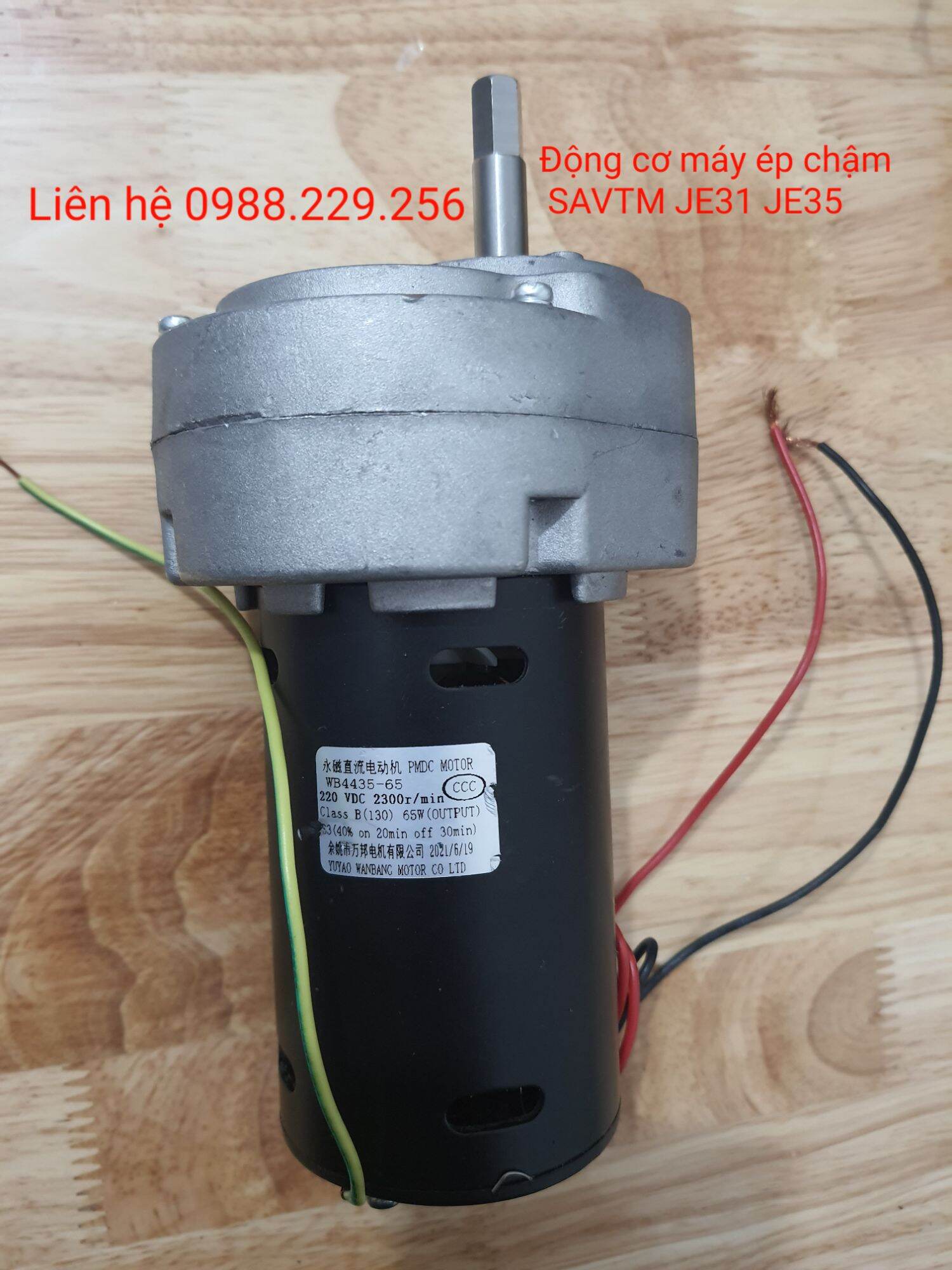 Động cơ máy ép chậm savtm je31 je35