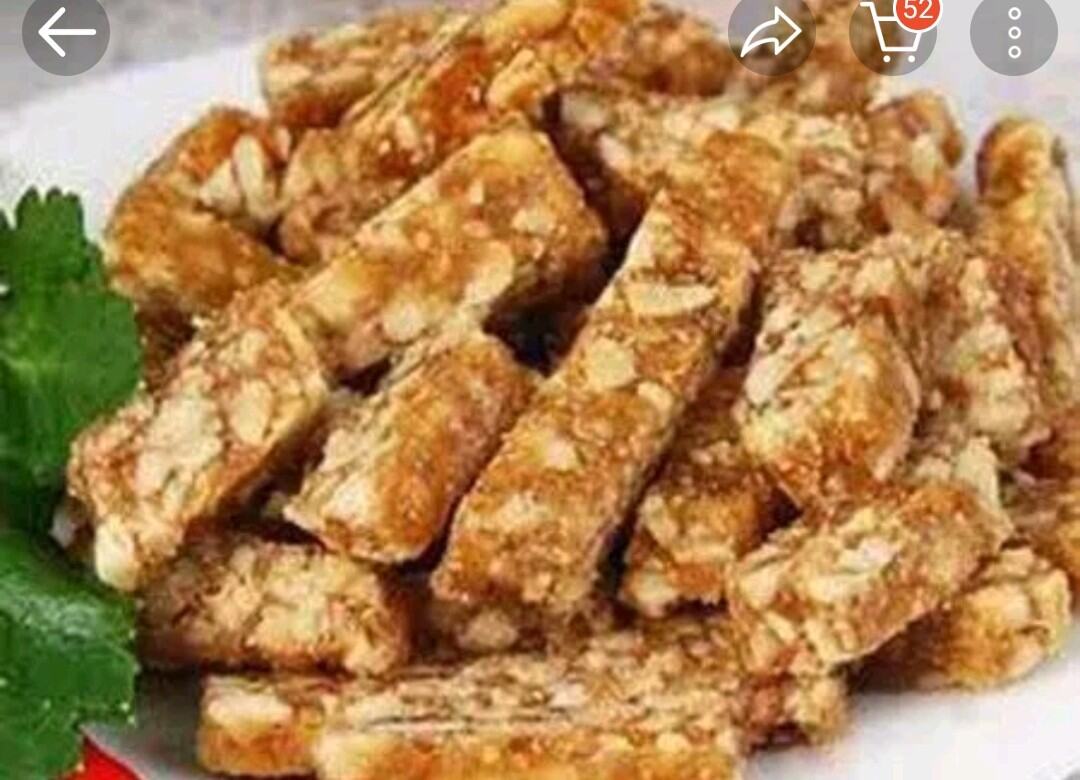 Kẹo lạc, kẹo sìu châu, kẹo lạc vừng gói 500g. 