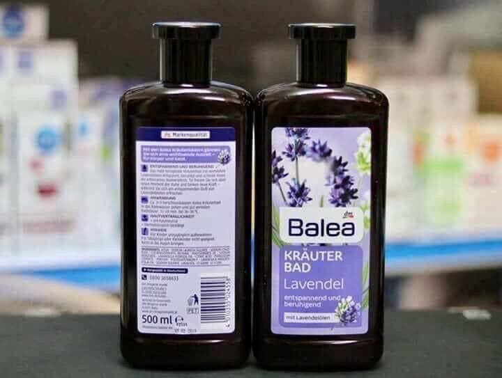 Dầu tắm thảo dược Balea oải hương