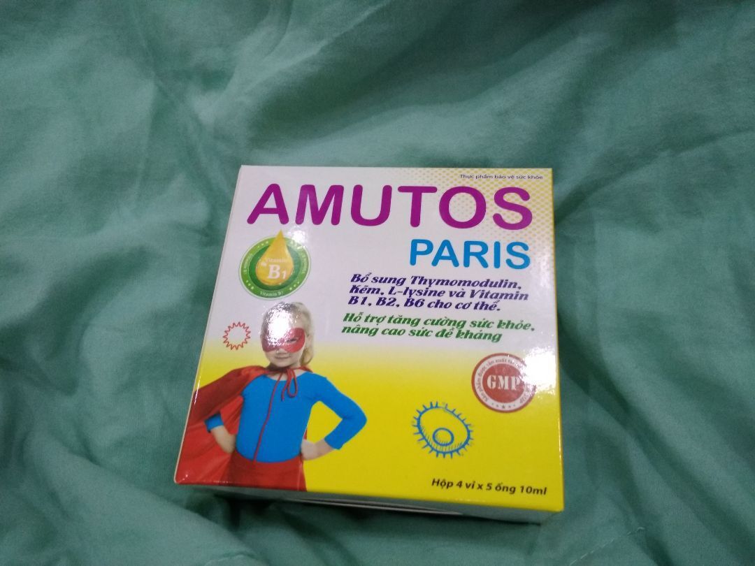 Amutos Paris - Hộp 20 ống