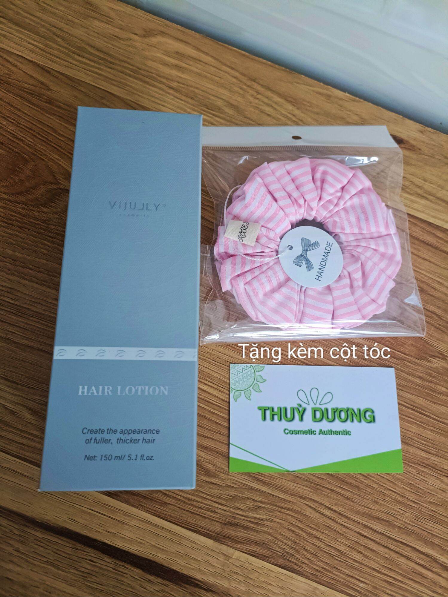 Xịt dưỡng tóc vijully giúp tóc khoẻ nuôi dưỡng da đầu ( kèm Scrunchies)