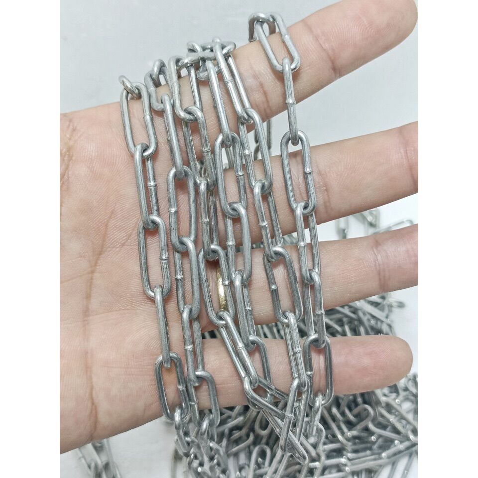 Dây xích chó mèo, dây xích sắt xi loại tốt chống xoắn 1.5m