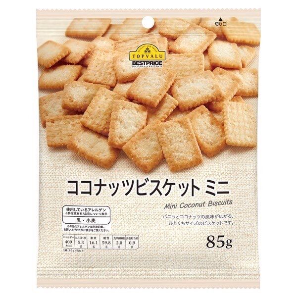 Bánh Quy Dừa Topvalu [NHẬT BẢN] - Bách Hoá MiNi