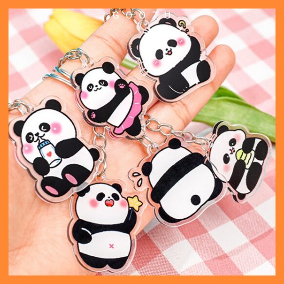 Móc khóa gấu trúc panda dễ thương