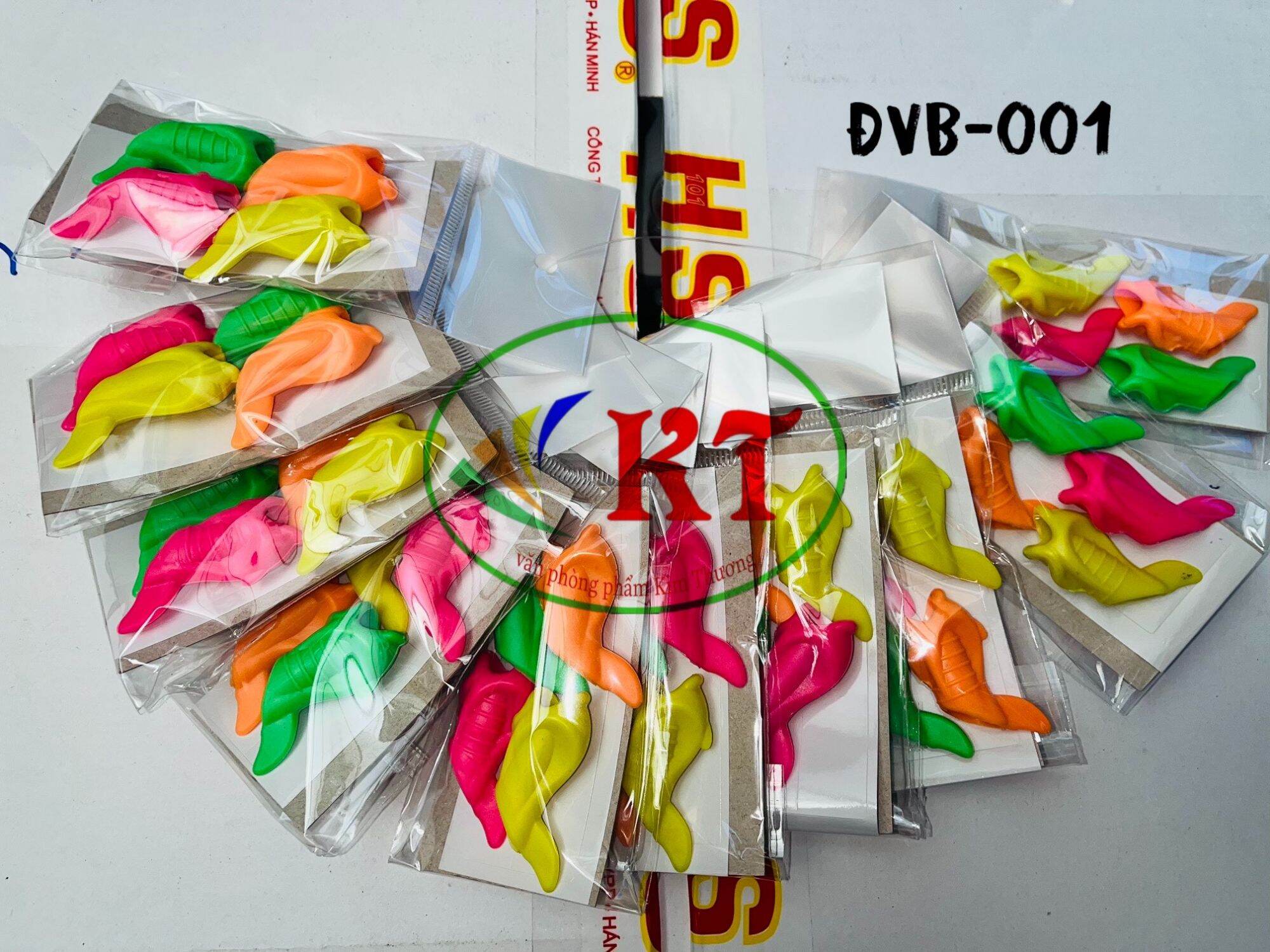Túi 4 con cá định vị tay cầm bút (HS-001)