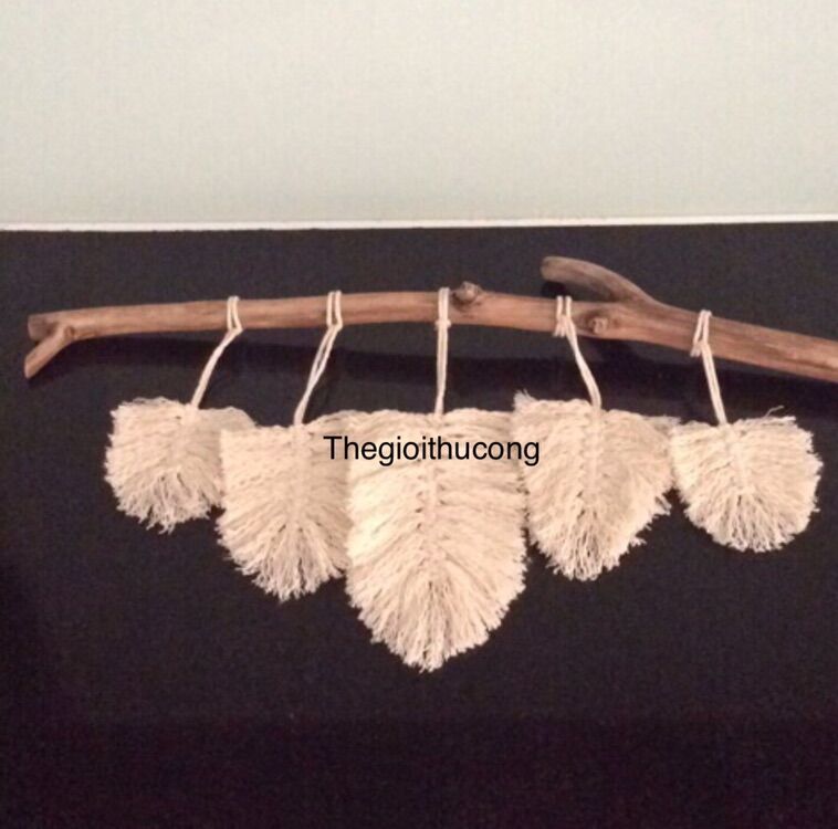 Cành gỗ tự nhiên làm macrame 20-130cm