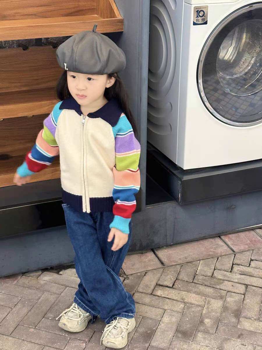 Mũ nồi style hoạ sĩ da PU cho bé (49-52cm)