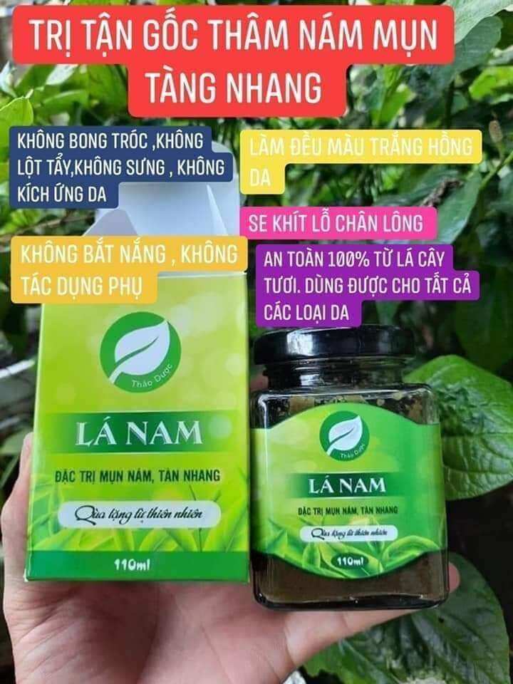 CAO LÁ NAM TR.Ị MỤN, NÁM TÀN NHANG