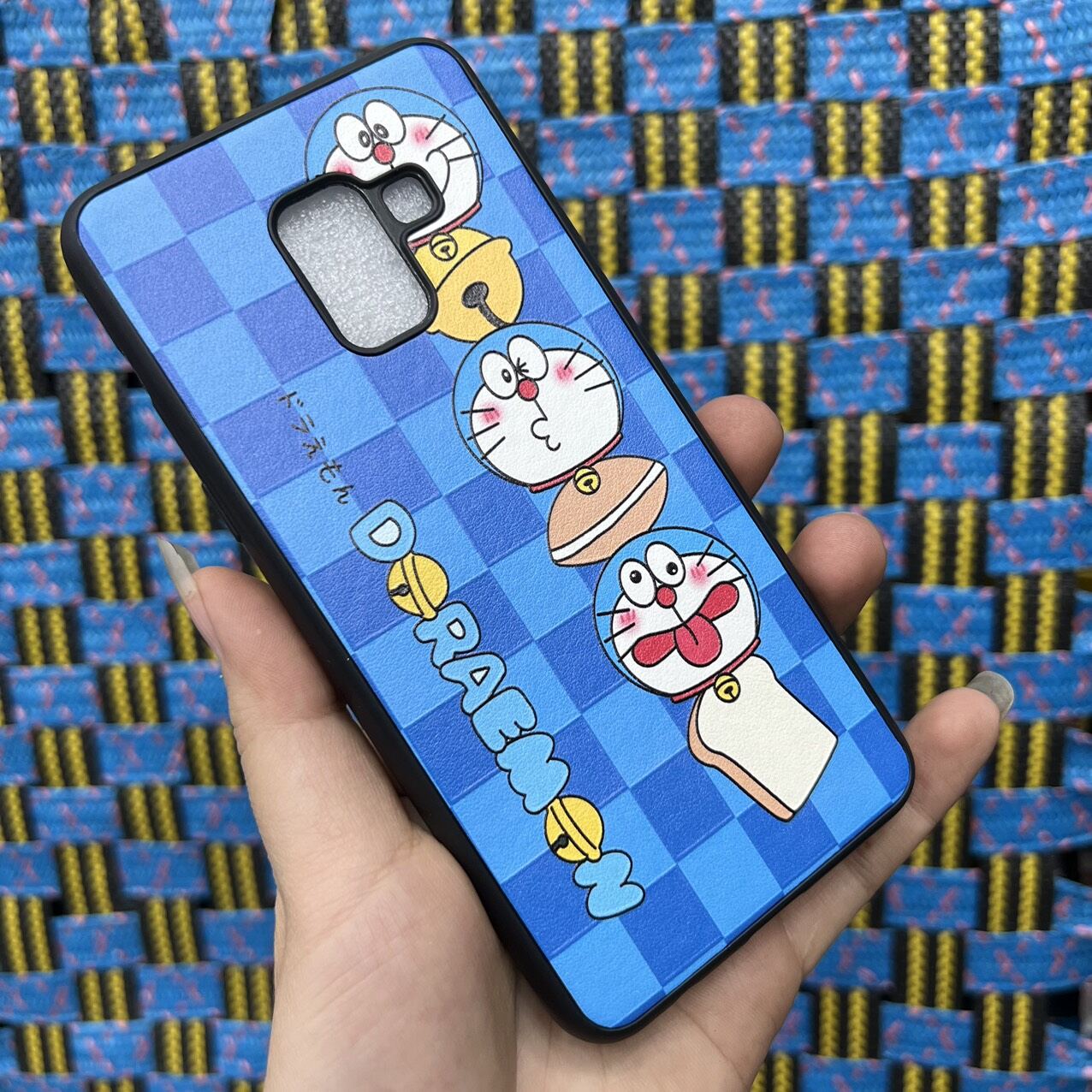 Case ốp lưng Samsung A8 2018 dẻo hình doremon siêu cute bảo vệ camera