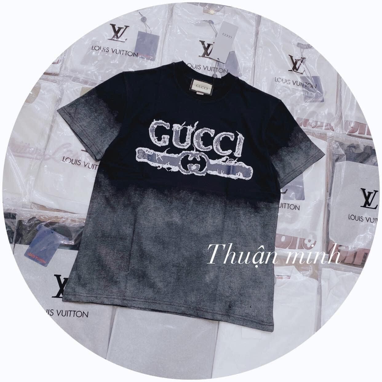 Áo Phông Phối Loang Xịn Xò Hottrend , Dáng Thụng Unisex