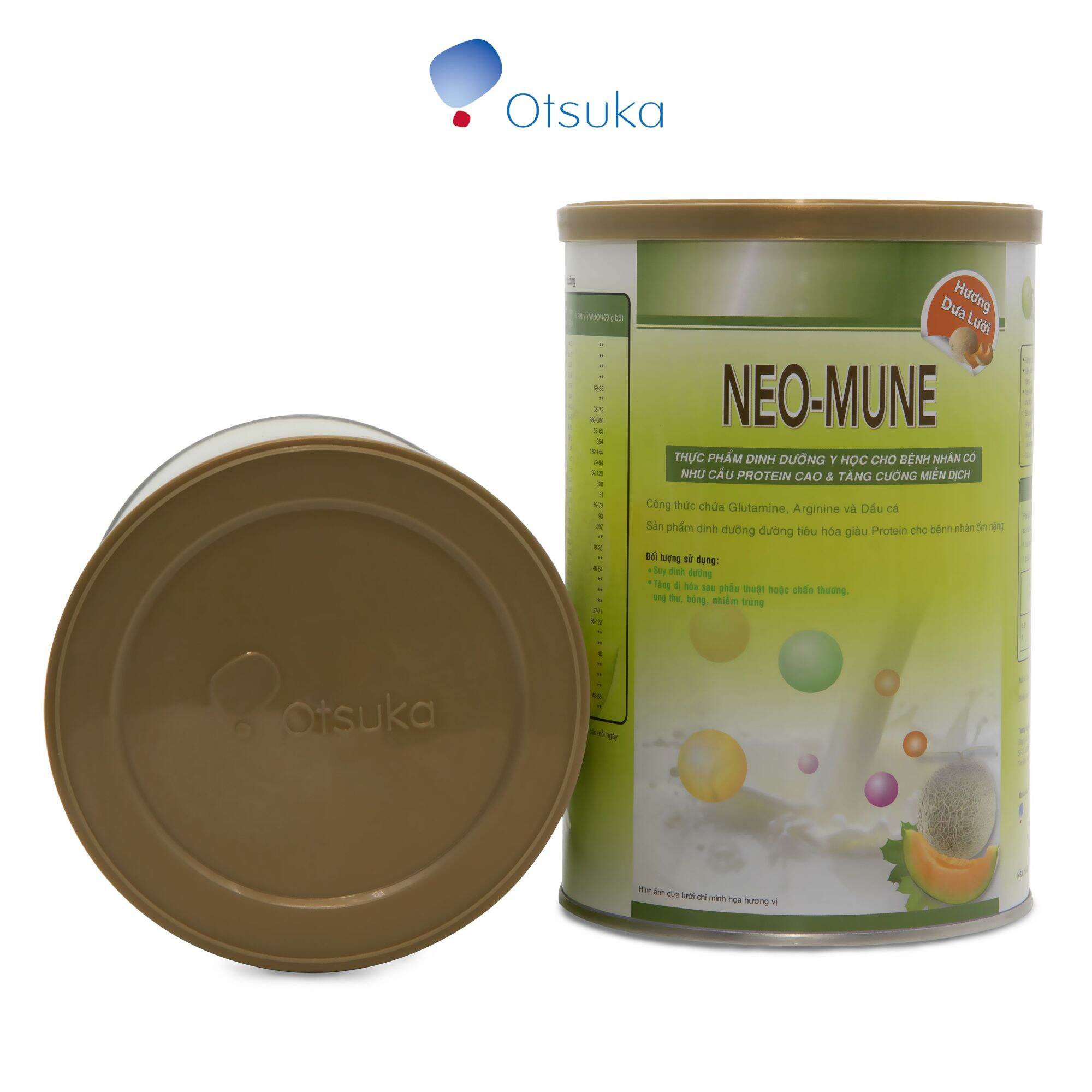 Neo-mune - dinh dưỡng tăng cường miễn dịch cho bn ung thư, phẫu thuật, bỏng, nhiễm trùng...