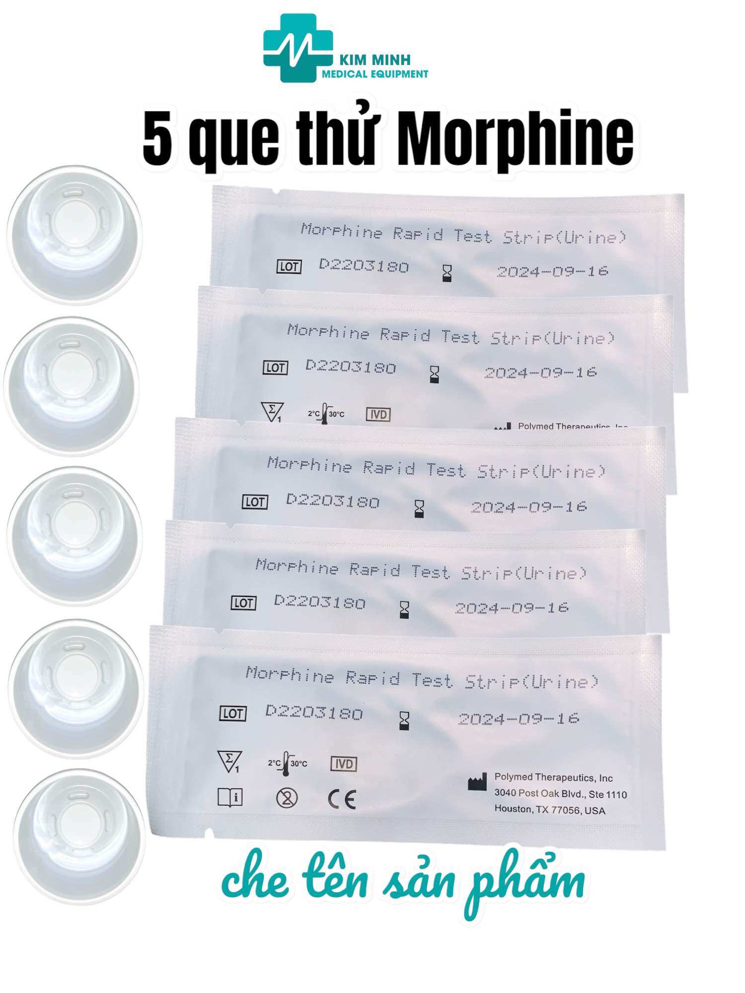 [HCM]Combo 5 que thử Mor.phine Fastep
