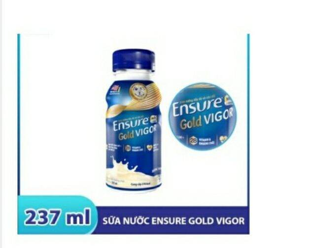 Combo 6 chai Sữa ensure nước gold vigor 220ml date mới