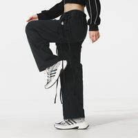adidas | Quần Thể Thao Nữ Adidas Trefoil Thời Trang Hợp Thời Trang Dệt Thoải Mái Dài Thông Thường Tập Luyện Thể Hình Jv9727
