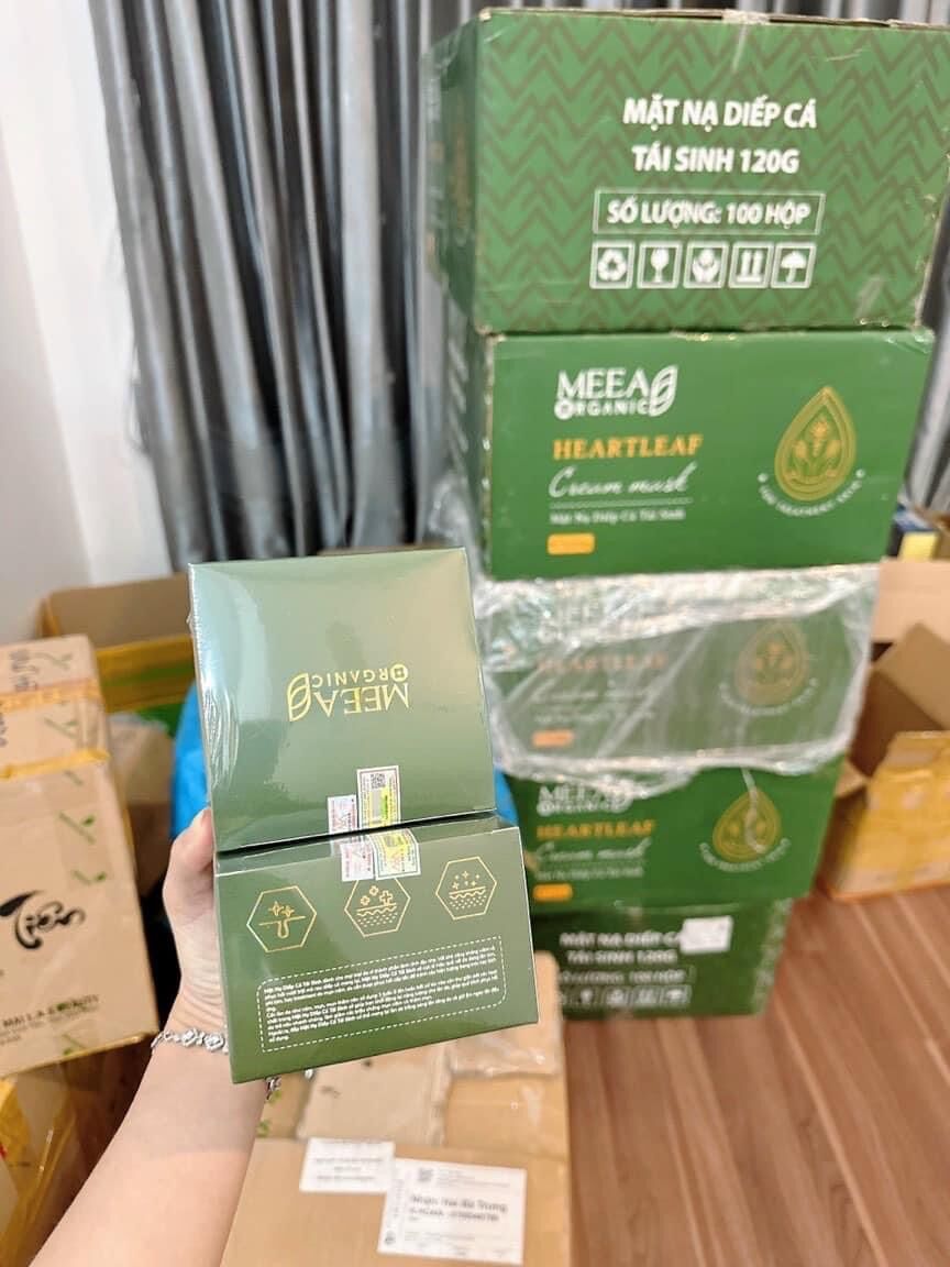 Mặt nạ diếp cá Meea Organic 120g
