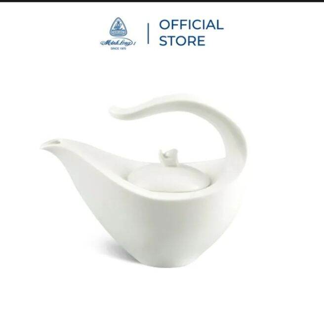 Bình trà Anh Vũ 0.47lít - gốm sứ Minh Long