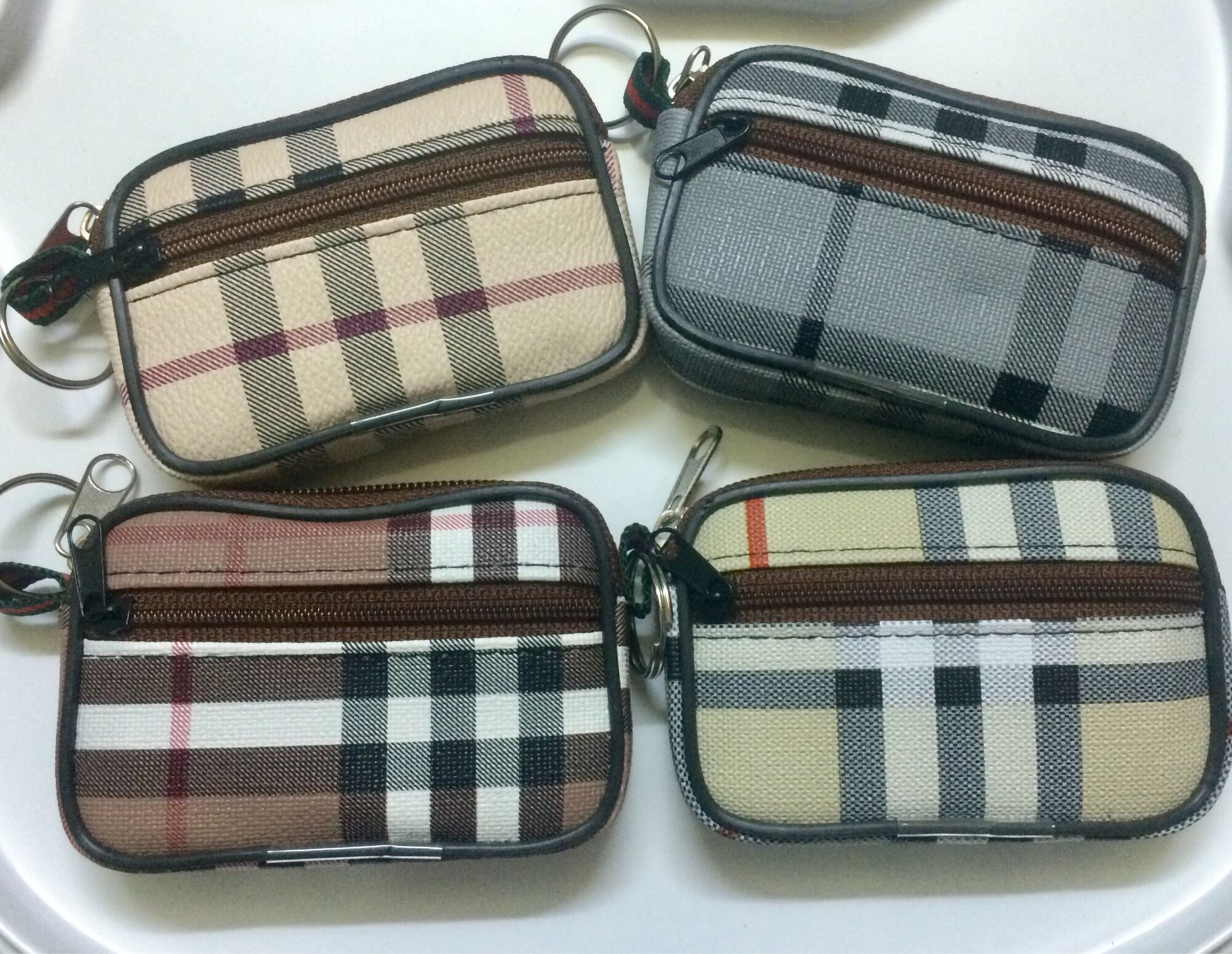 Combo 3 ví mini 2 ngăn viền 10x7cm