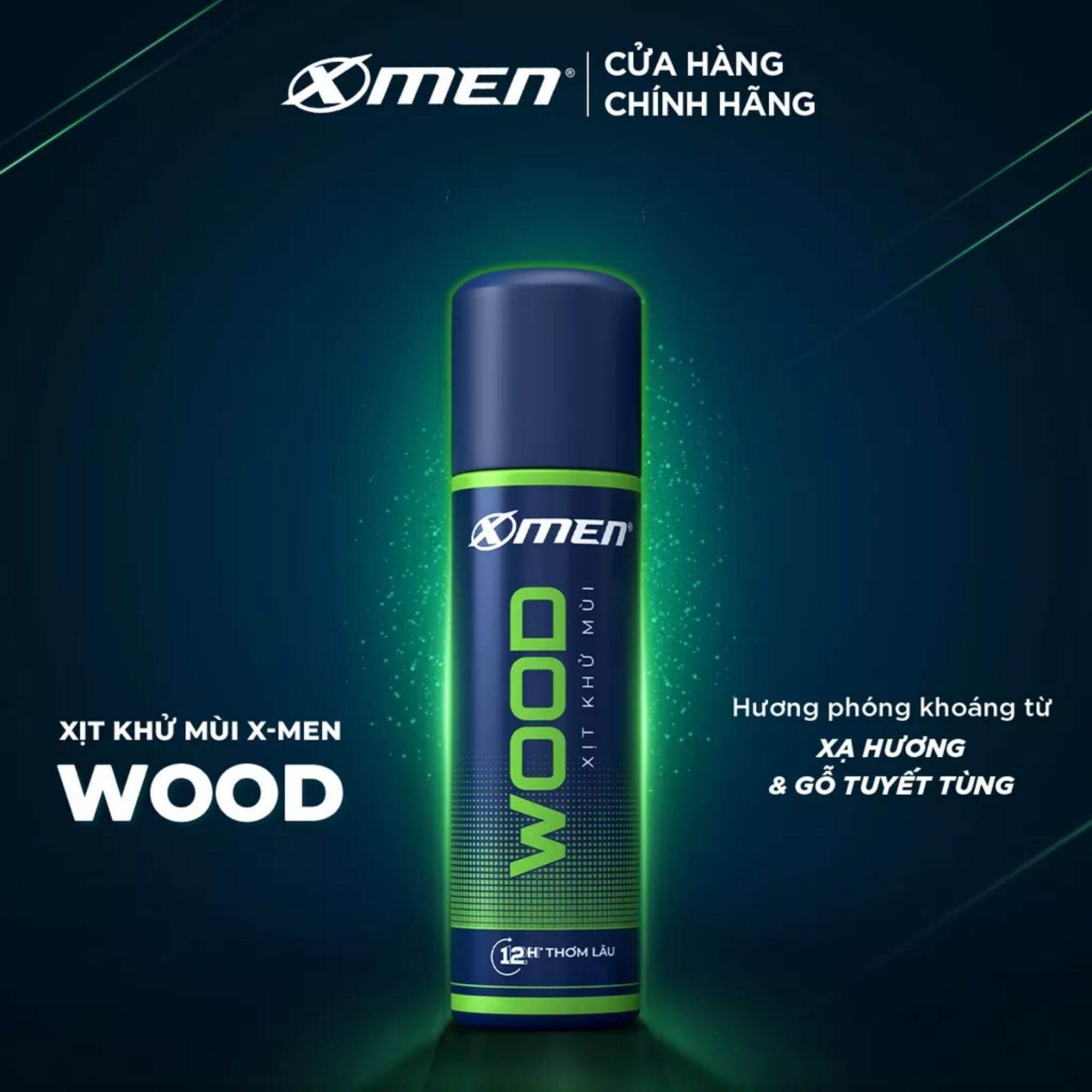 Xịt khử mùi Xmen hương nước hoa 140ml