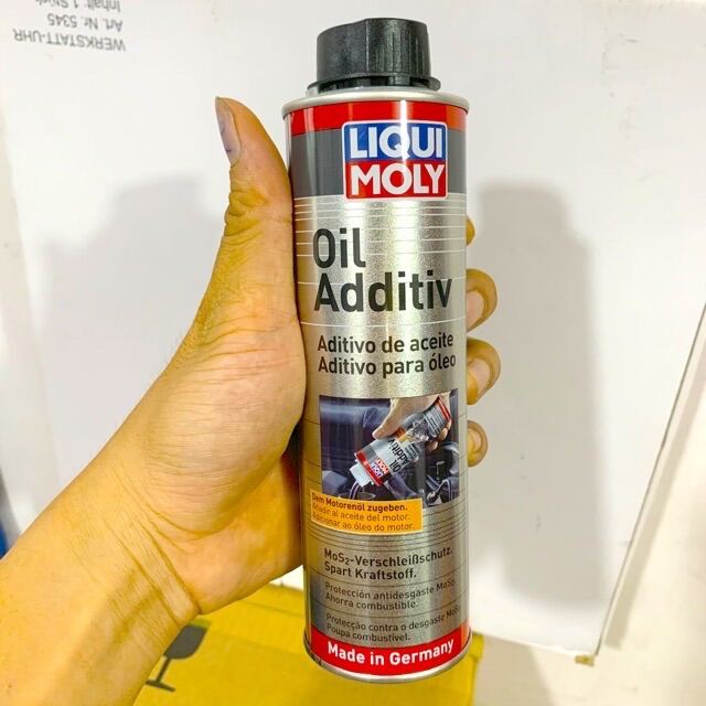 Phụ Gia Nhớt Liqui Moly Oil Additive - MOS2 - 2500 300ML Made in Germany