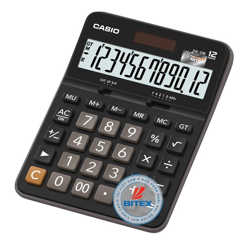 Máy tính để bàn Casio DX-12B [Chính Hãng]