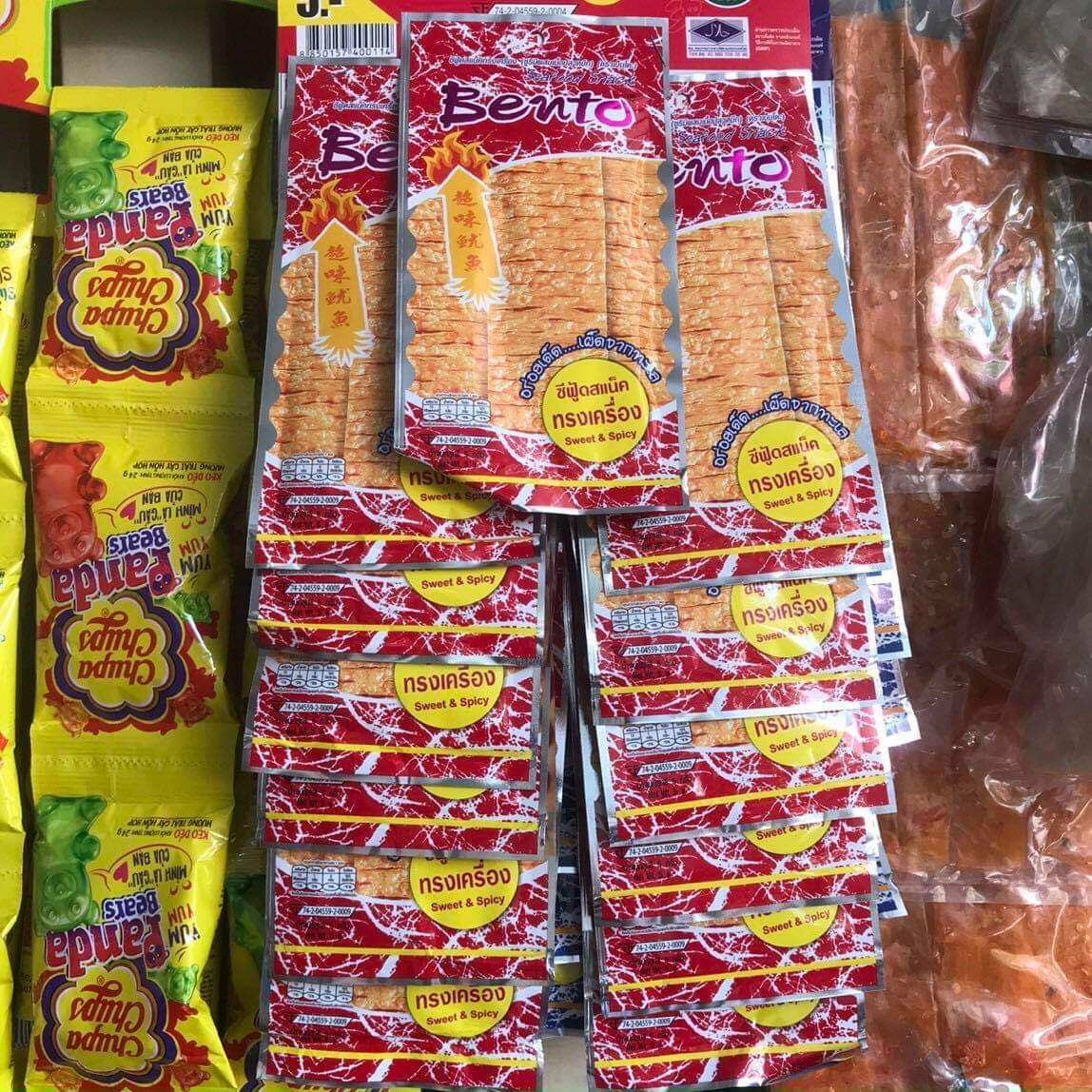 Mực Bento Thái Lan Siêu Ngon - gói 6gam