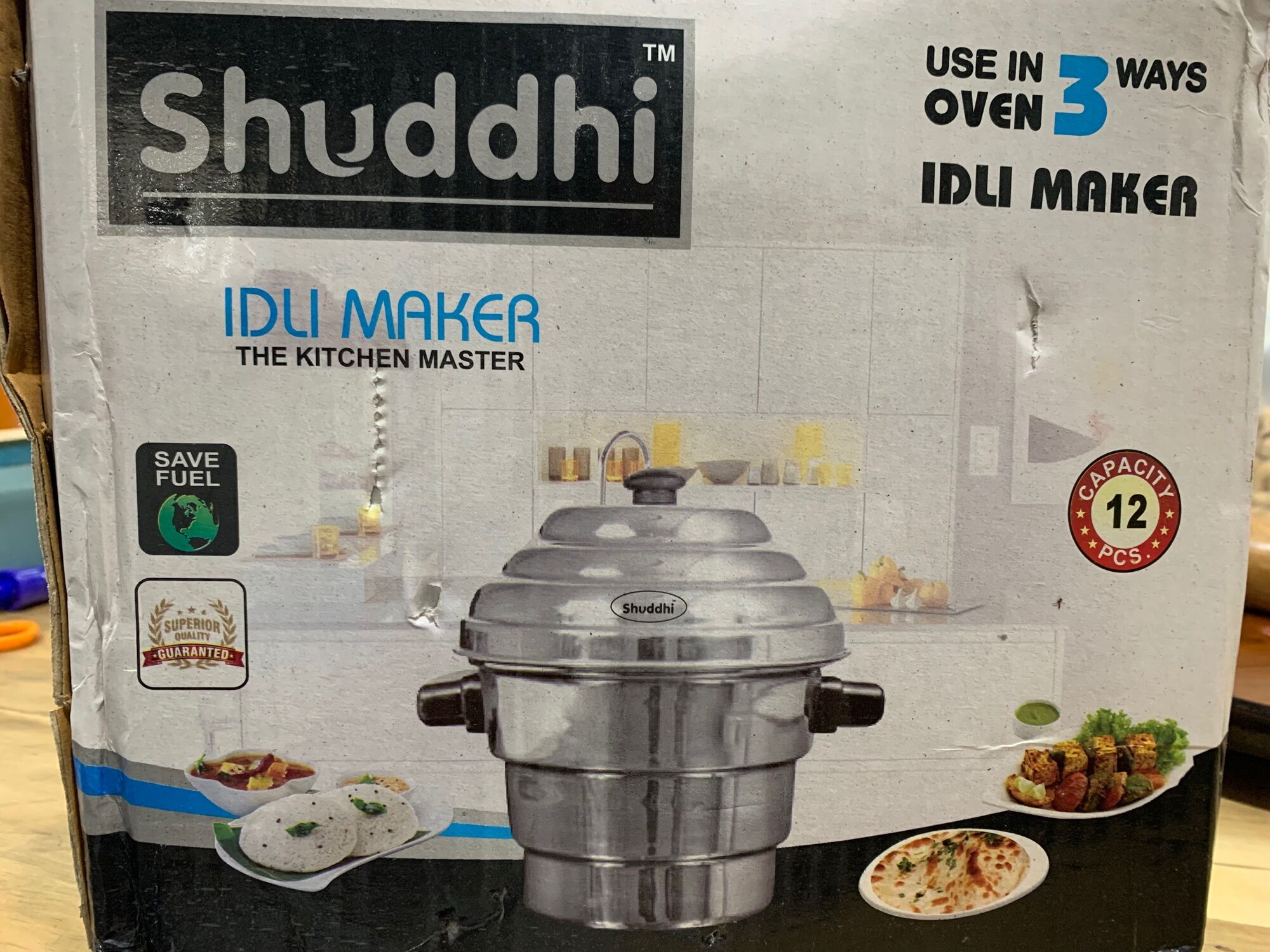 Shuddhi idli maker use in oven 3 ways