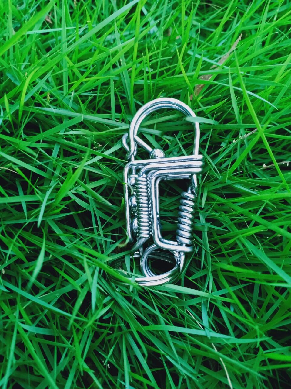 Móc khóa inox phối bi đẹp bền