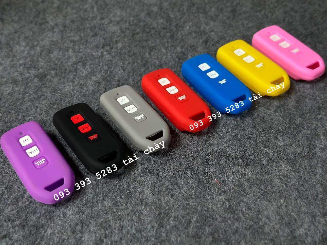 [ 1 CÁI ] BỌC CHÌA KHÓA SMARTKEY CAO SU 3 NÚT VARIO 125CC