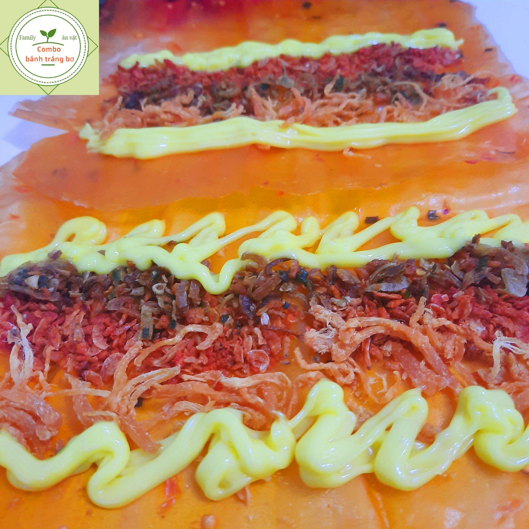 [SET 5 BỊCH] Combo bánh tráng dẻo hành cuốn bơ béo
